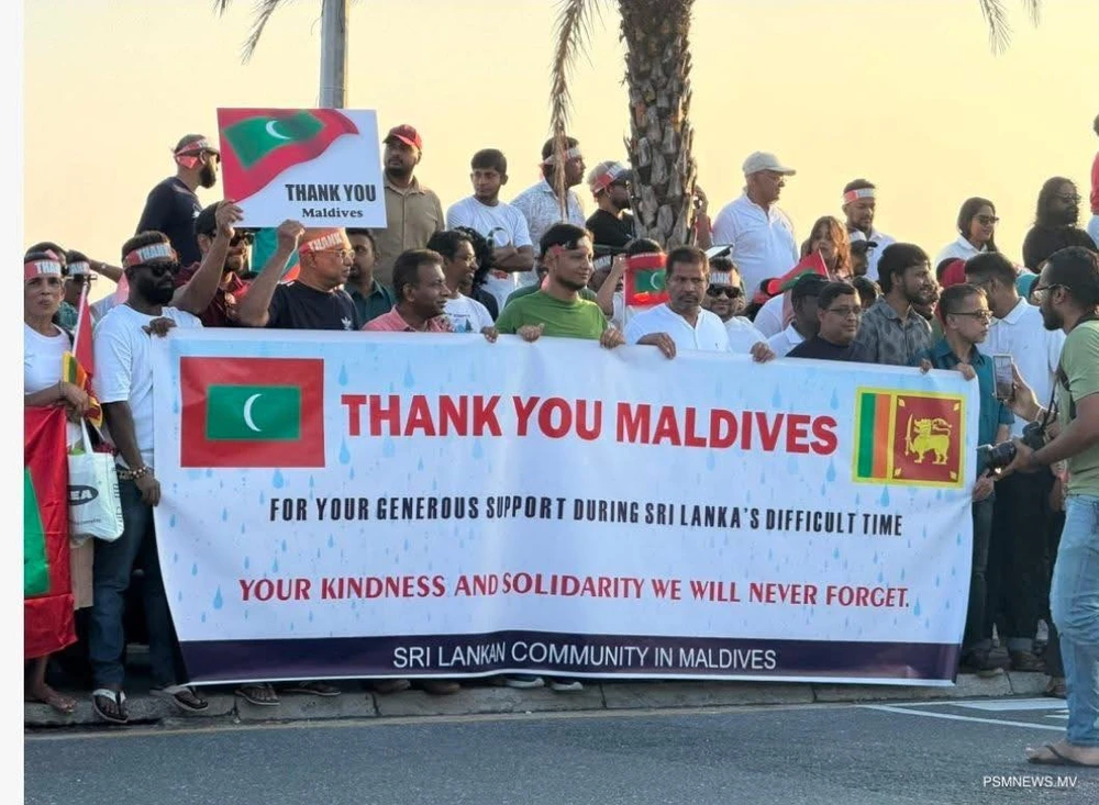 ލަންކާ ރައްޔިތުންގެ ހިތްތަކުގައި ދިވެހީންނަށް ޝުކުރު: 'ދިވެހީންނަކީ ހިތްހެޔޮ ބައެއް