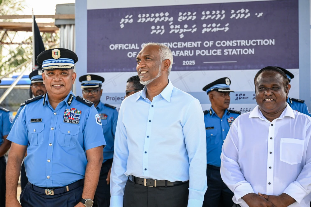 ރ. ދުވާފަރު ފުލުހުންގެ މަރުކަޒުގެ ބިންގާ އަޅައި، ޢަމަލީ މަސައްކަތް ފަށައިފި