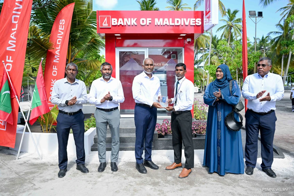ދަރަބޫނދޫގައި ބީއެމްއެލް އޭޓީއެމްގެ ޚިދުމަތް ފަށައިފި