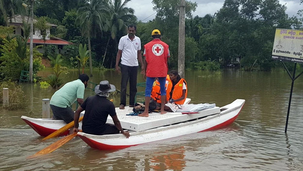 މޯލްޑިވްސް ރެޑް ކްރެސެންޓުން ލަންކާއަށް އެހީވުމަށް ރިލީފް ފަންޑެއް ހުޅުވައިފި