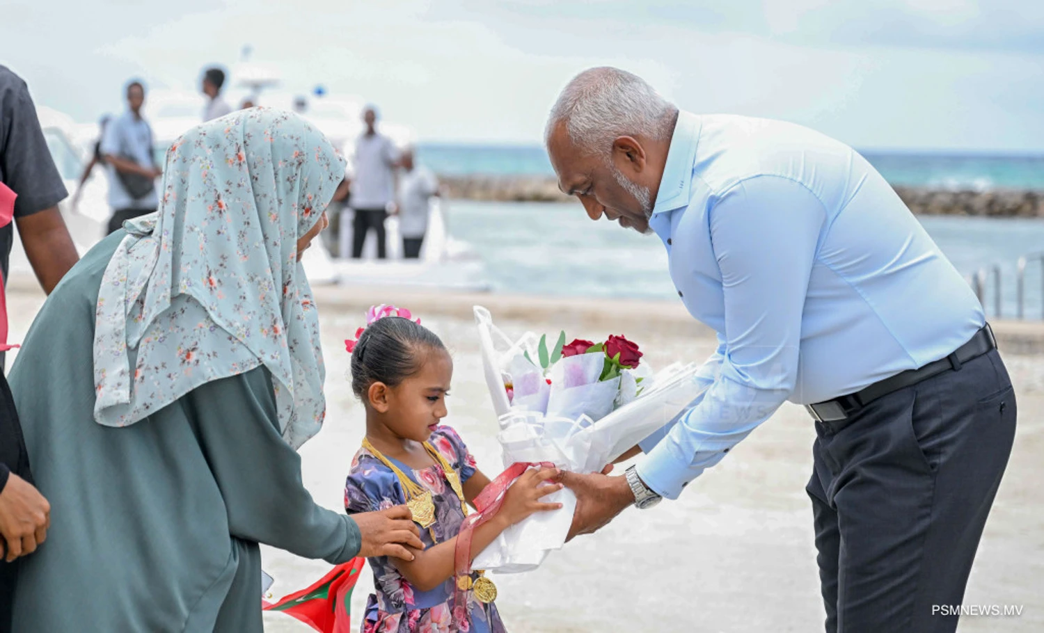 ރައީސުލްޖުމްހޫރިއްޔާ ޑރ. މުޙައްމަދު މުޢިއްޒު ލ. މުންޑޫއަށް ވަޑައިގަތުން