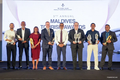 މޯލްޑިވްސް ޓޫރިޒަމް އެވޯޑް: 8 ފެސިލިޓީއަކަށް 10 އެވޯޑެއް