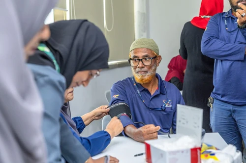 ސްޓެލްކޯގެ މުވައްޒަފުންގެ ހެލްތް ސްކްރީނިން ހަރަކާތެއް ކުރިއަށް ގެންގޮސްފި