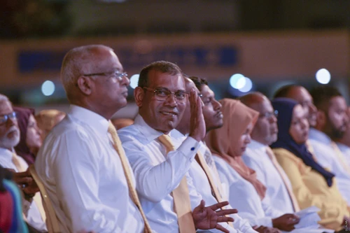 އޮކްޓޯބަރު 3، ގެ މުޒާހަރާގައި ހުރިހާ ރައްޔިތުން ބައިވެރިވާން ނަޝީދު ގޮވާލައްވައިފި